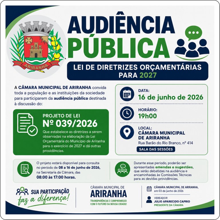 Audiência Pública
