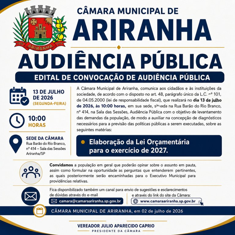 Audiência Pública